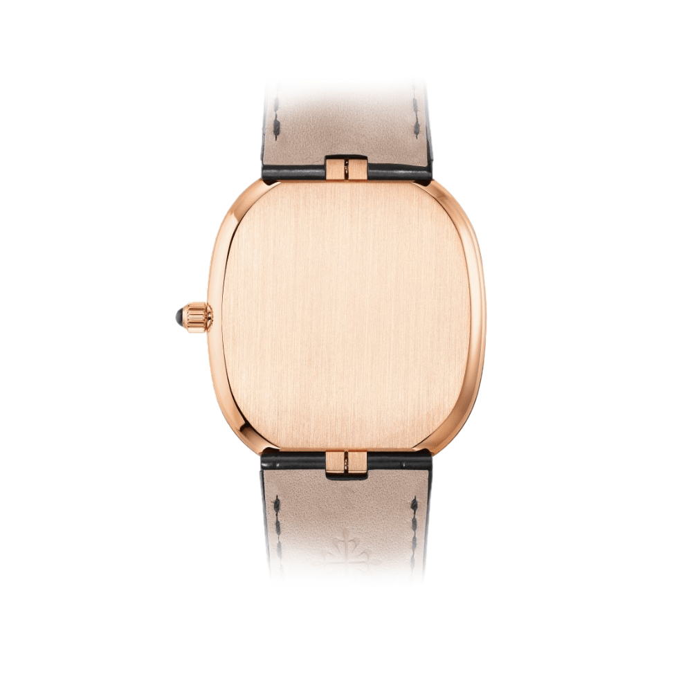 Patek Philippe Golden Ellipse 5738R-001 Rose Gold Black Dial