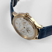 Patek Philippe Grand Complications 7140R-001 'Ladies' Perpetual Calendar Rose Gold Silvery Sunburst Dial Diamond Bezel (2018)