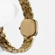 Patek Philippe La Flamme 4715/3 'Ladies' Yellow Gold Champagne Diamond Dial Diamond-Set Quartz