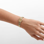 Patek Philippe La Flamme 4715/3 'Ladies' Yellow Gold Champagne Diamond Dial Diamond-Set Quartz