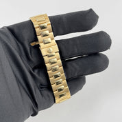 Patek Philippe Nautilus 3800/003 Yellow Gold Black Diamond Dial Diamond Bezel (1992)