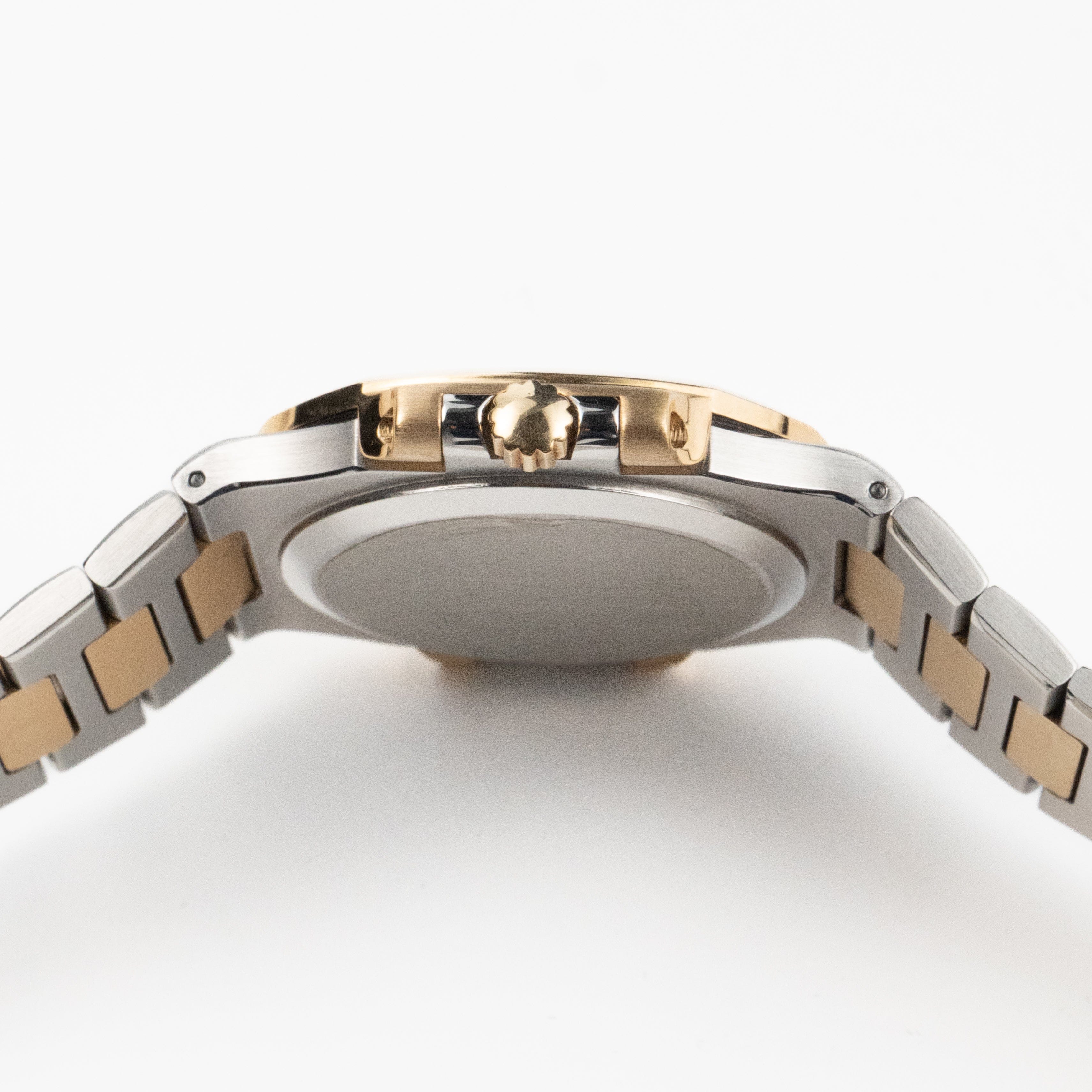 Patek Philippe Nautilus 3800/1AJ Stainless Steel Yellow Gold Champagne Dial