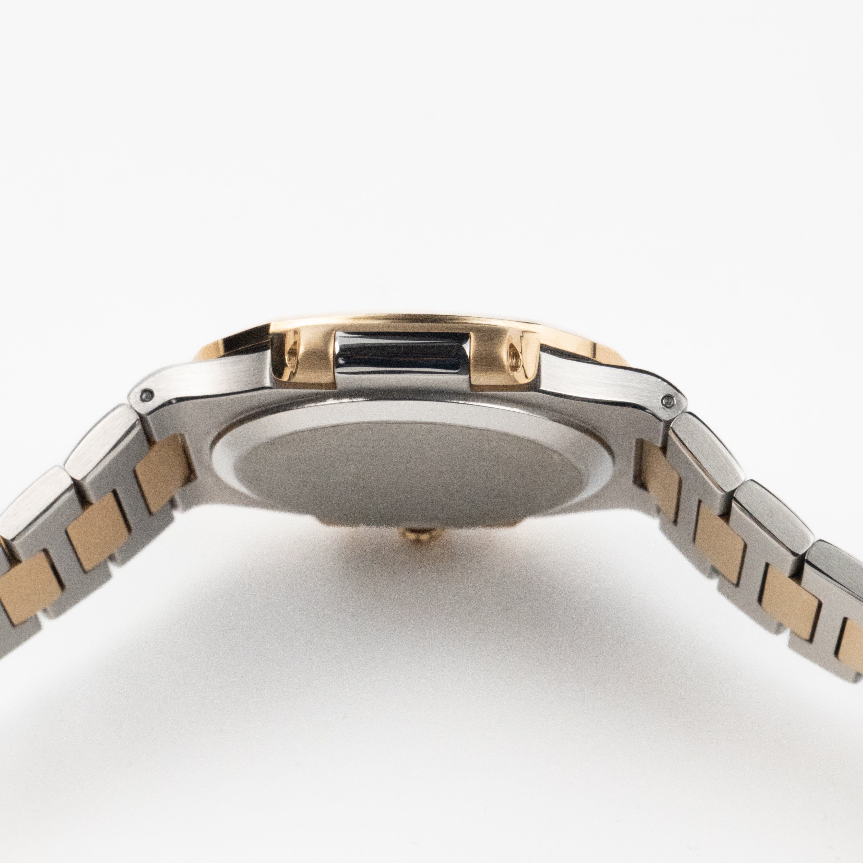 Patek Philippe Nautilus 3800/1AJ Stainless Steel Yellow Gold Champagne Dial