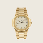 Patek Philippe Nautilus 3800/1J-001 Yellow Gold White Dial