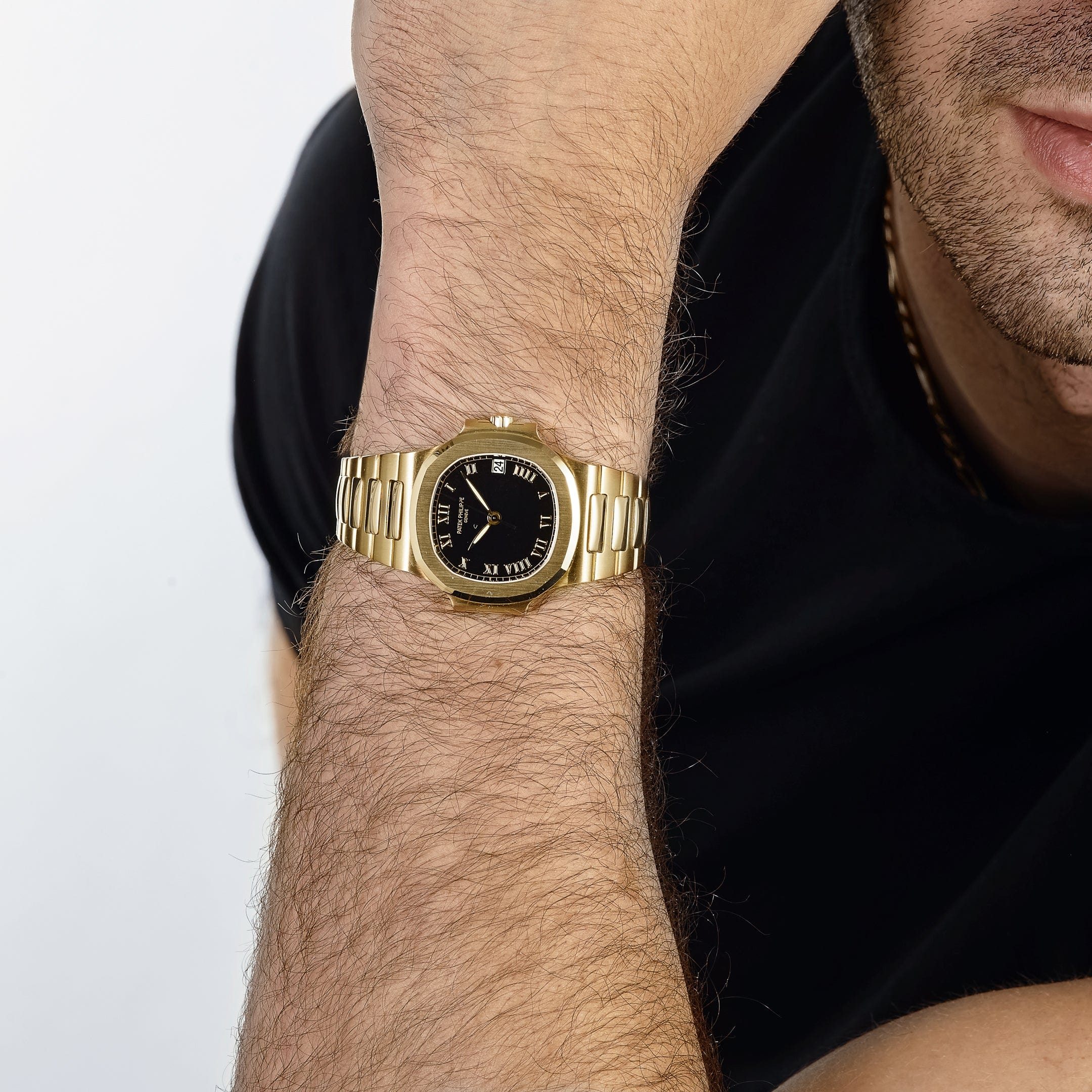1J-017 Yellow Gold Black Dial (2003)