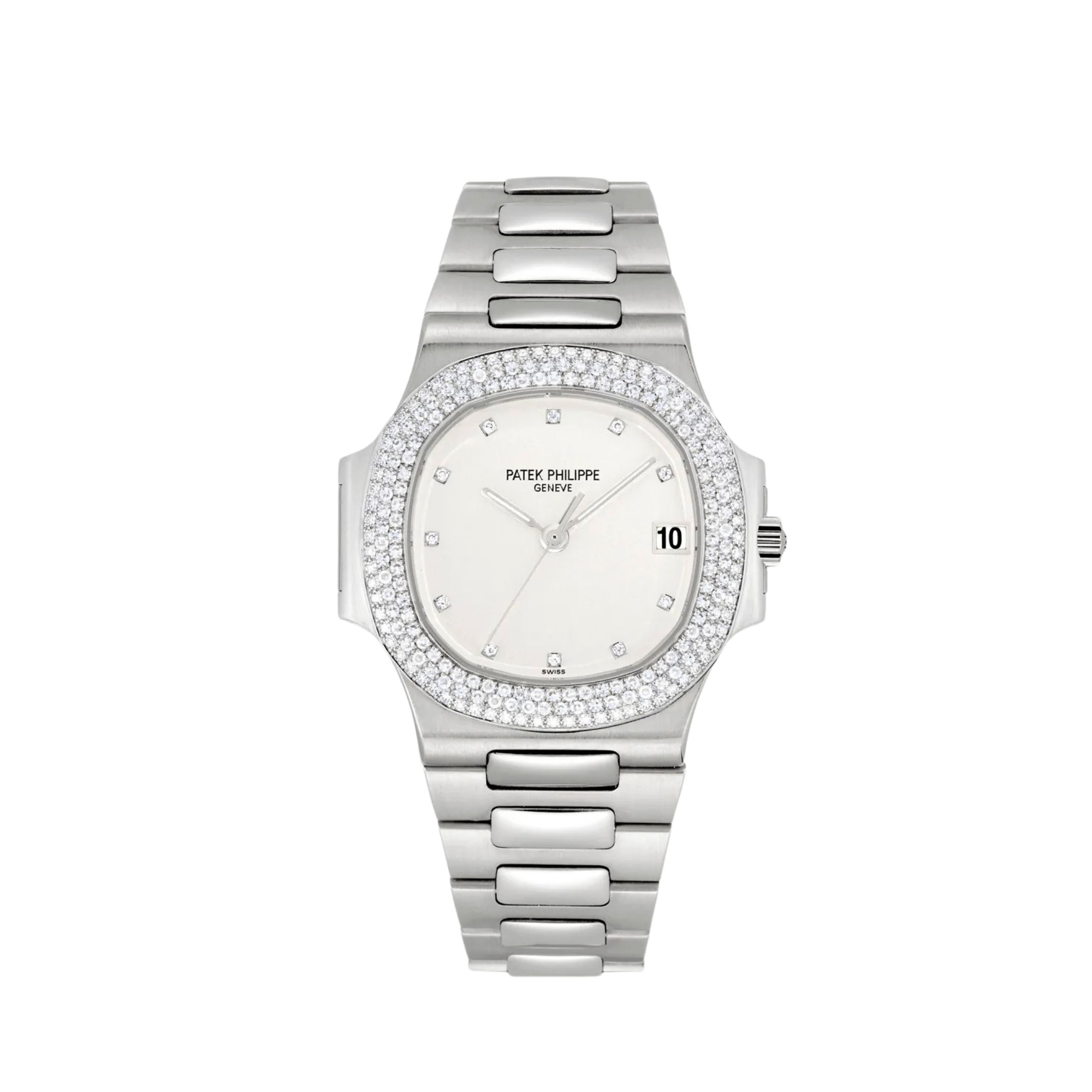 4G-001 White Gold White Dial Diamond Set (2004)