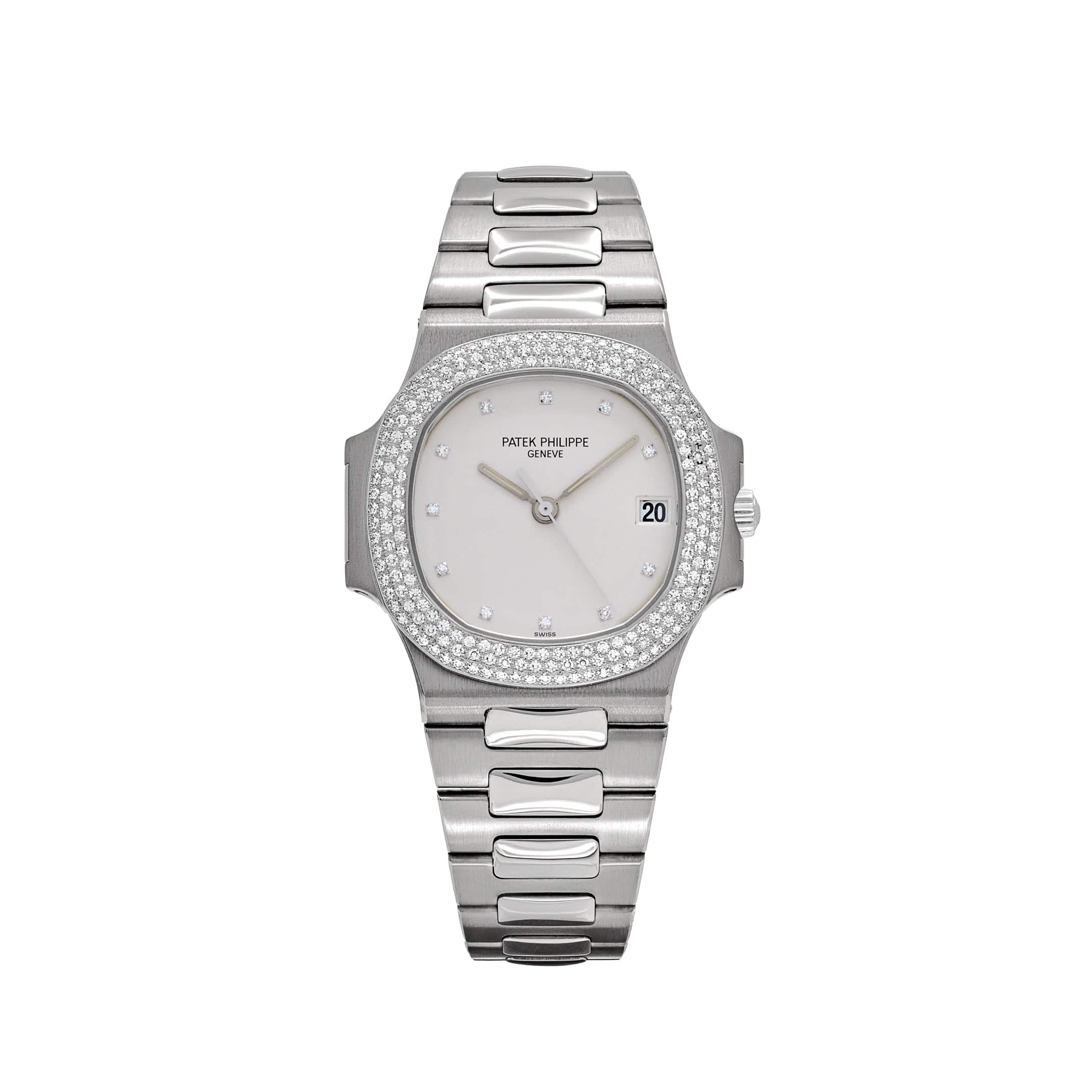 4G-001 White Gold White Dial Diamond Set (2004)