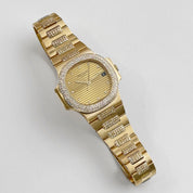 Patek Philippe Nautilus 3800/5 Yellow Gold Glided Gold Diamond Dial
