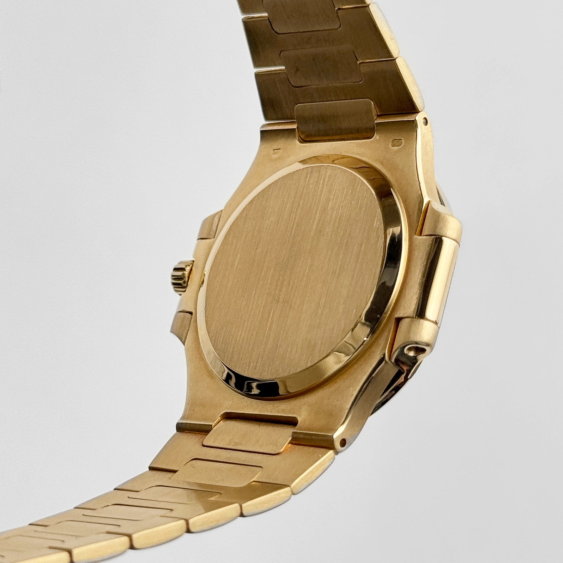 Patek Philippe Nautilus 3800/5 Yellow Gold Glided Gold Diamond Dial