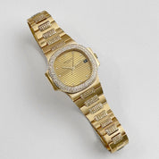 Patek Philippe Nautilus 3800/5 Yellow Gold Glided Gold Diamond Dial