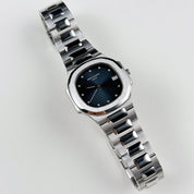 Patek Philippe Nautilus 3900/1A 'Ladies' Quartz Stainless Steel Blue Dial