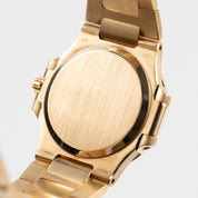 Patek Philippe Nautilus 4700/5 Yellow Gold Blue Diamond Dial