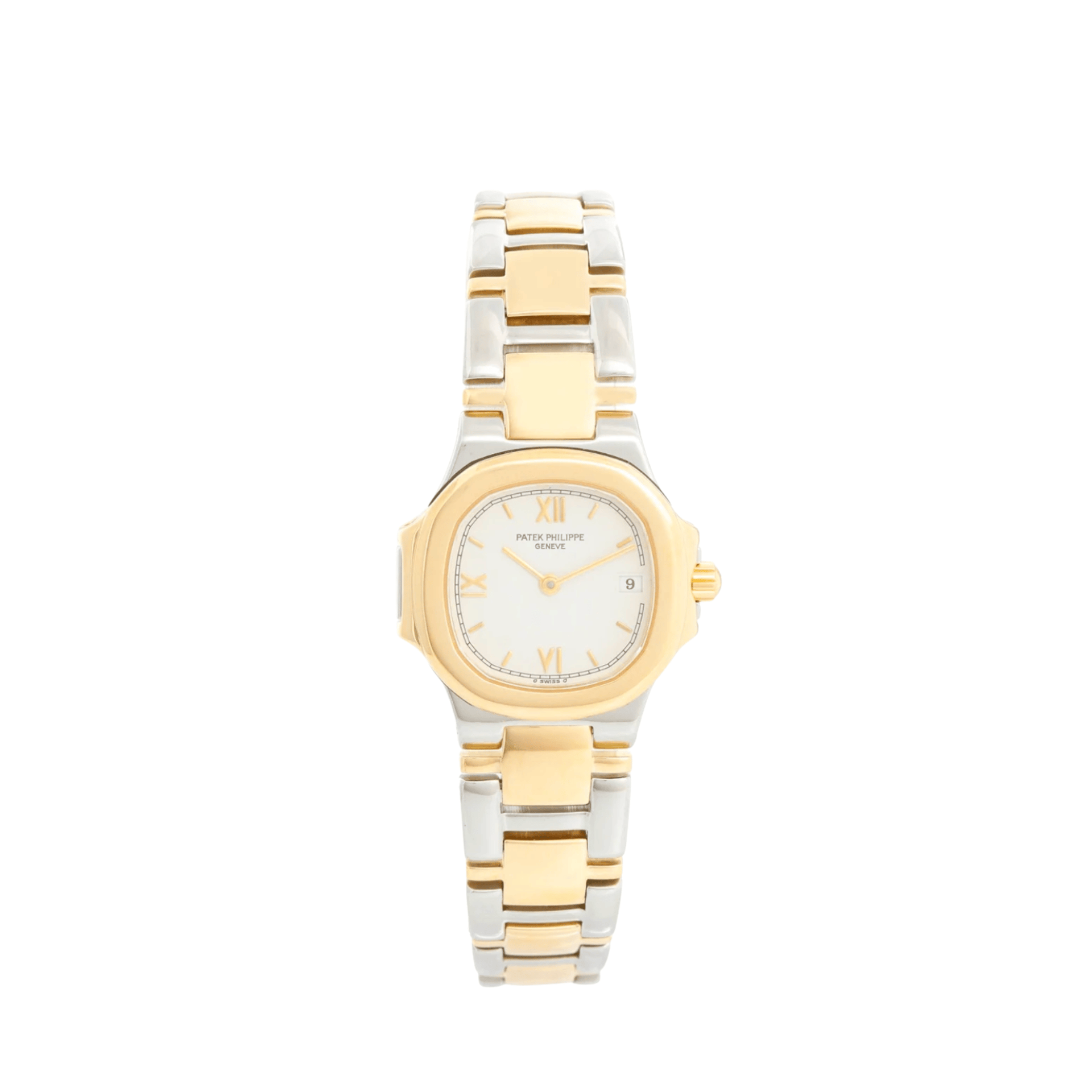 Patek Philippe Nautilus 4700/61 Stainless Steel Yellow Gold White Dial