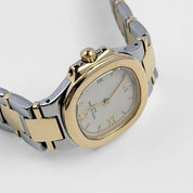 Patek Philippe Nautilus 4700/61 'Ladies' Stainless Steel Yellow Gold White Dial Quartz