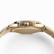 Patek Philippe Nautilus 4700 Yellow Gold Champagne Diamond Dial Diamond Bezel