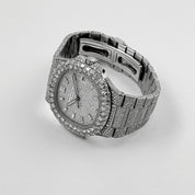 Patek Philippe Nautilus 5711/1A-011 Stainless Steel with Aftermarket Diamond Pavé Bezel and Case (2012)
