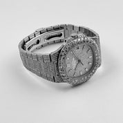 Patek Philippe Nautilus 5711/1A-011 Stainless Steel with Aftermarket Diamond Pavé Bezel and Case (2012)