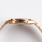 Patek Philippe Nautilus 7010/1R-011 'Ladies' Rose Gold Silver Dial Diamond Bezel Quartz (2019)
