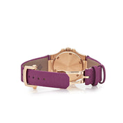Patek Philippe Nautilus 7010R-013 'Ladies' Rose Gold Purple Dial Diamond Bezel (2024)