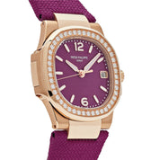 Patek Philippe Nautilus 7010R-013 'Ladies' Rose Gold Purple Dial Diamond Bezel (2026)