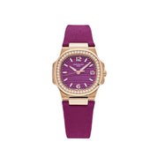 Patek Philippe Nautilus 7010R-013 'Ladies' Rose Gold Purple Dial Diamond Bezel (2026)