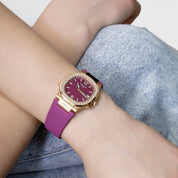 Patek Philippe Nautilus 7010R-013 'Ladies' Rose Gold Purple Dial Diamond Bezel (2026)