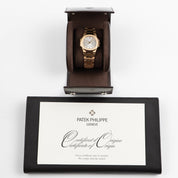 Patek Philippe Nautilus 7011/1R-001 'Ladies' Rose Gold Silver Dial (2010)