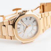 Patek Philippe Nautilus 7011/1R-001 'Ladies' Rose Gold Silver Dial (2010)