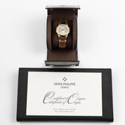 Patek Philippe Nautilus 7011/1R-001 'Ladies' Rose Gold Silver Dial (2010)