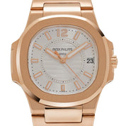 Patek Philippe Nautilus 7011/1R-001 'Ladies' Rose Gold Silver Dial (2010)