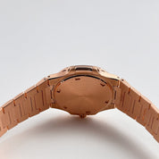 Patek Philippe Nautilus 7011/1R-001 'Ladies' Rose Gold Silver Dial (2016)