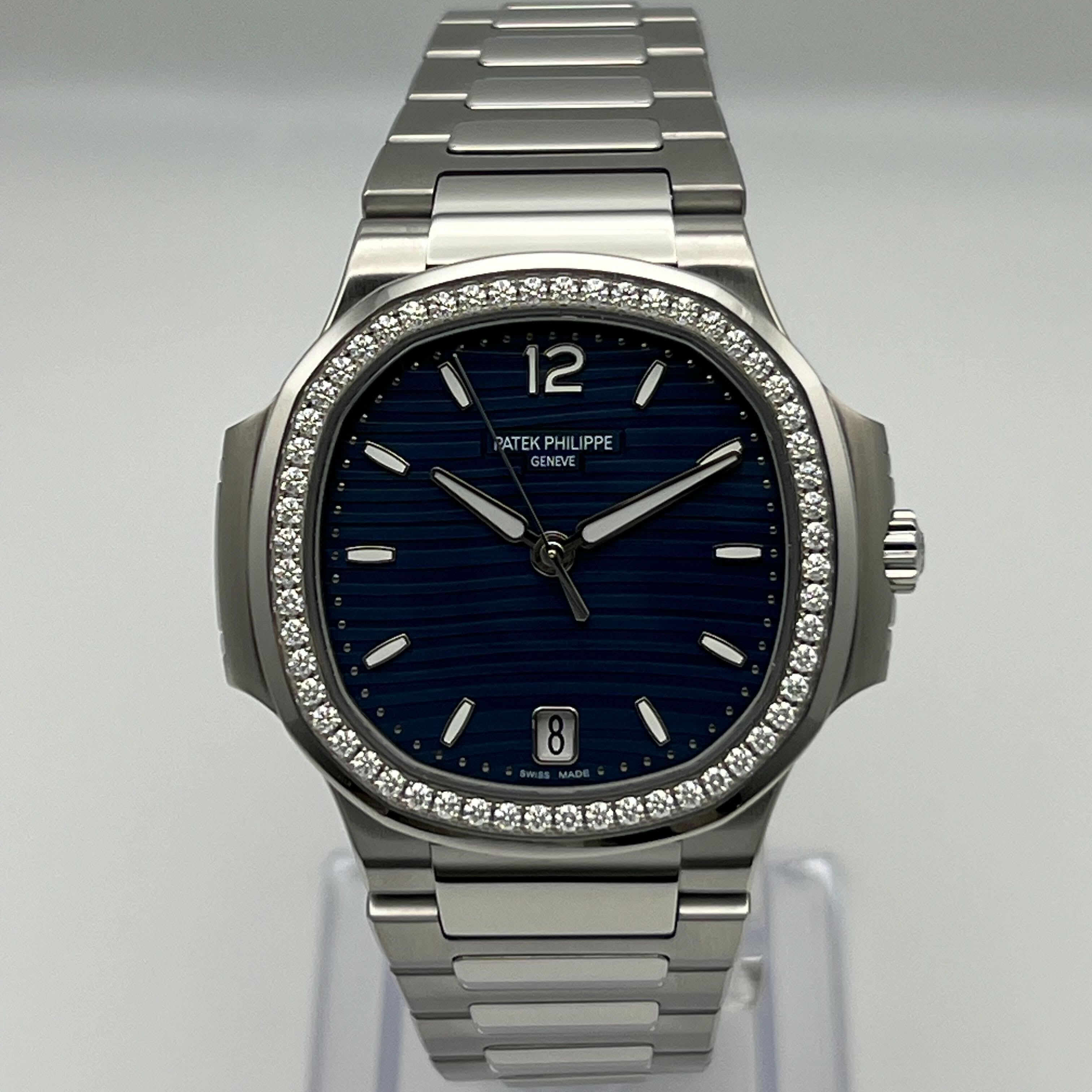 1200A-001 'Ladies' Blue Dial Diamond Bezel (2021)