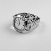 Patek Philippe Nautilus 7118/1200A-010 'Ladies' Stainless Steel Silver Dial Diamond Bezel (2022)