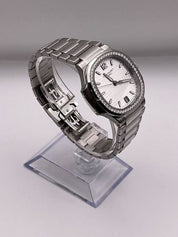 Patek Philippe Nautilus 7118/1200A-010 'Ladies' Stainless Steel Silver Dial Diamond Bezel (2024)