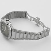 Patek Philippe Nautilus 7118/1200A-011 'Ladies' Stainless Steel Grey Dial Diamond Bezel