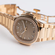 Patek Philippe Nautilus 7118/1200R-010 'Ladies' Rose Gold Diamond Bezel (2026)