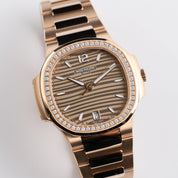 Patek Philippe Nautilus 7118/1200R-010 'Ladies' Rose Gold Diamond Bezel (2026)