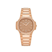 Patek Philippe Nautilus 7118/1200R-010 'Ladies' Rose Gold Diamond Bezel (2026)