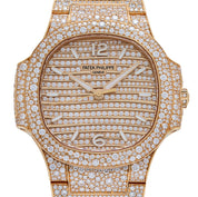 Patek Philippe Nautilus 7118/1450R-001 'Ladies' Rose Gold Diamond Set (2026)