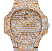 Patek Philippe Nautilus 7118/1450R-001 'Ladies' Rose Gold Diamond Set (2026)
