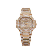 Patek Philippe Nautilus 7118/1450R-001 'Ladies' Rose Gold Diamond Set (2026)