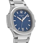 Patek Philippe Nautilus 7118/1A-001 'Ladies' Stainless Steel Blue Dial