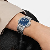 Patek Philippe Nautilus 7118/1A-001 'Ladies' Stainless Steel Blue Dial