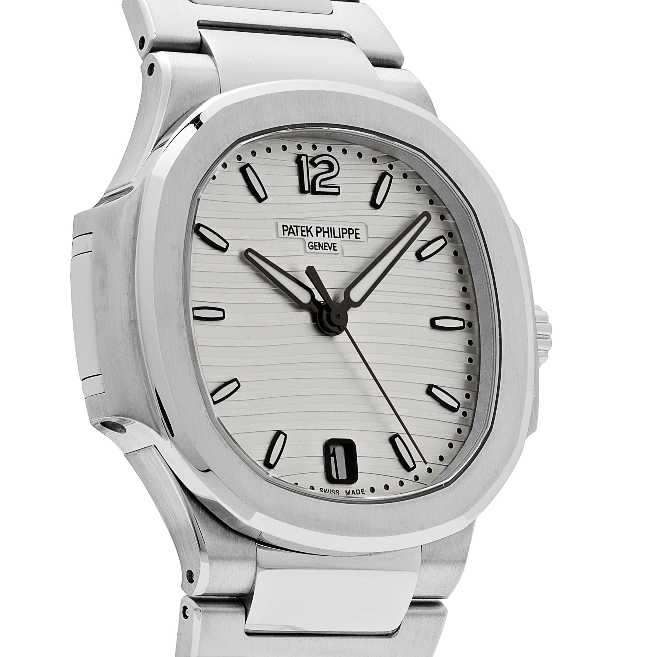 Patek Philippe Nautilus 7118/1A-010 Stainless Steel Silvery Opaline Dial (2024)