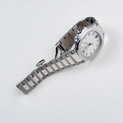 Patek Philippe Nautilus 7118/1A-010 Stainless Steel Silvery Opaline Dial