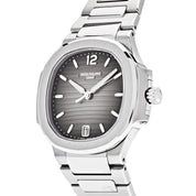 Patek Philippe Nautilus 7118/1A-011 'Ladies' Stainless Steel Smoke Grey Dial (2024)