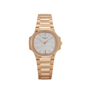 Patek Philippe Nautilus 7118/1R-001 'Ladies' Automatic Rose Gold Silvery Opaline Dial (2026)