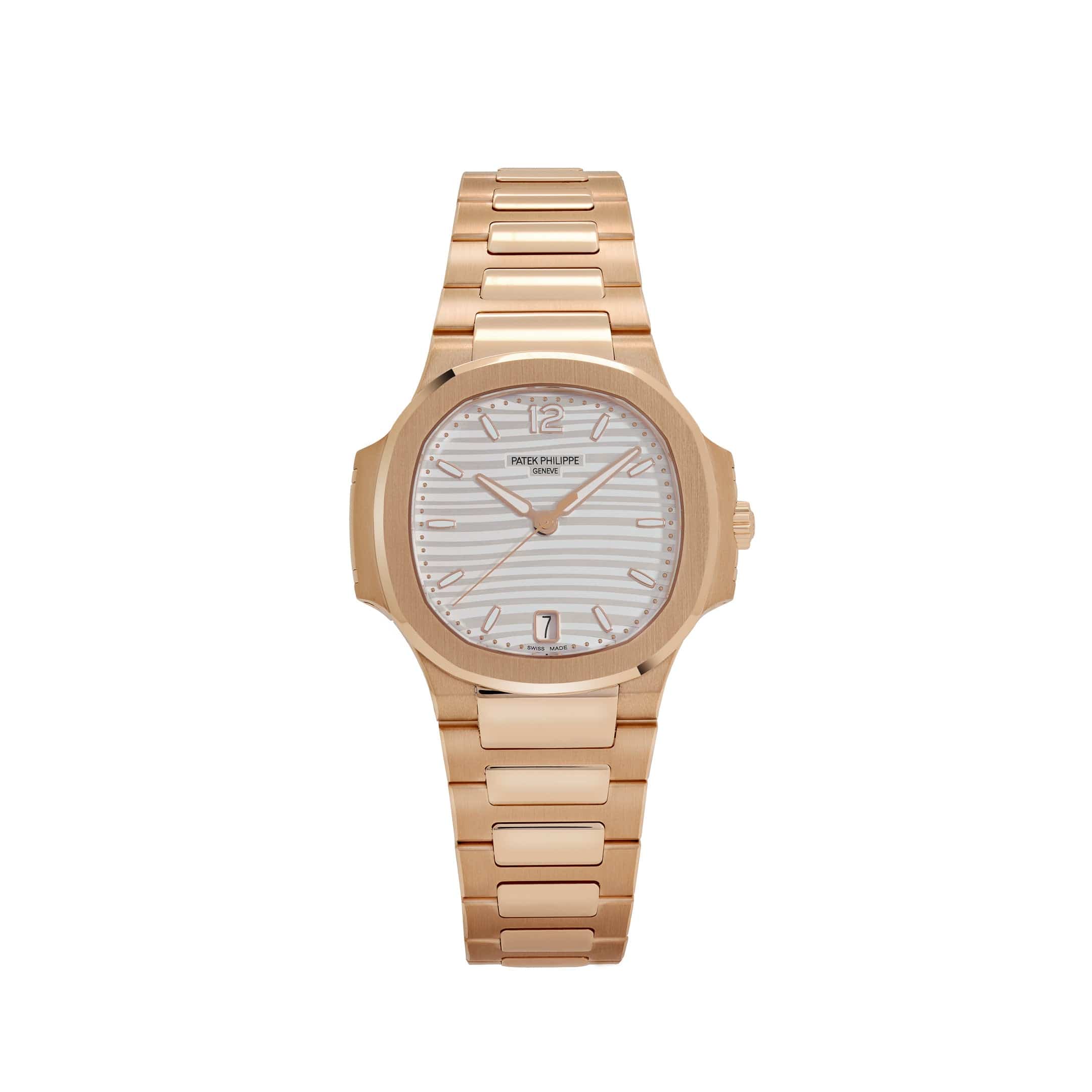 Patek Philippe Nautilus 7118/1R-001 'Ladies' Automatic Rose Gold Silvery Opaline Dial (2026)