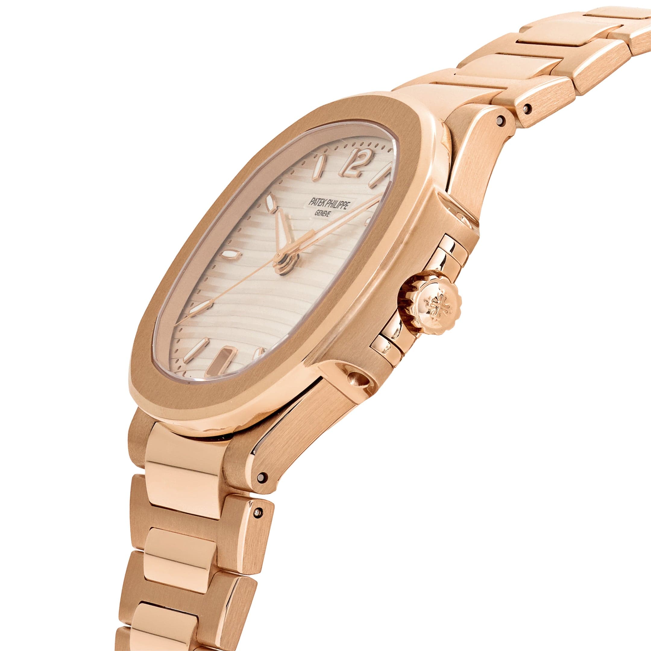 Patek Philippe Nautilus 7118/1R-001 'Ladies' Automatic Rose Gold Silvery Opaline Dial (2025)