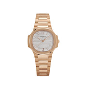 Patek Philippe Nautilus 7118/1R-001 'Ladies' Automatic Rose Gold Silvery Opaline Dial (2025)